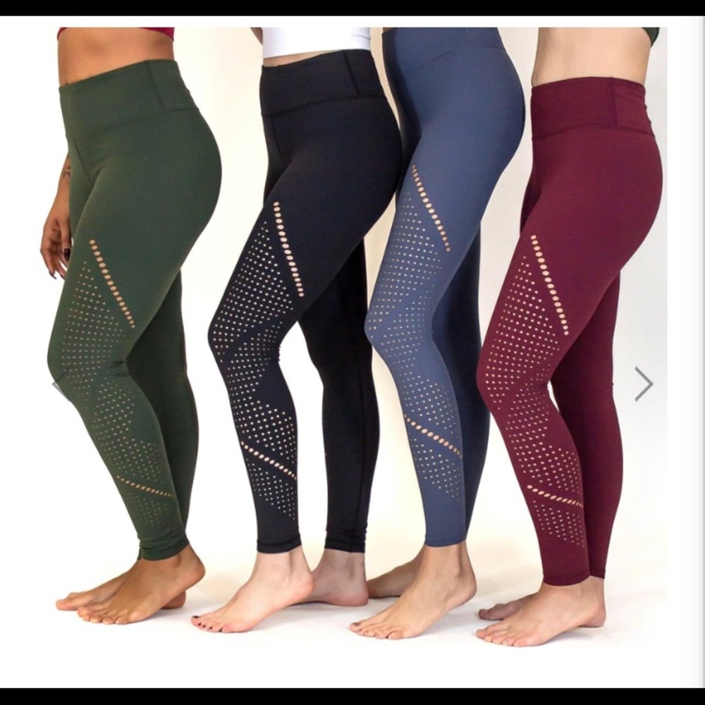 Senita Alpine Laser Cut Capris